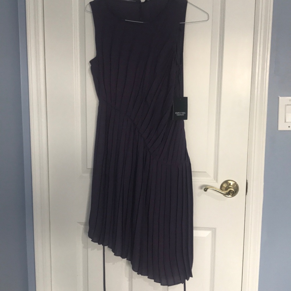 Vera wang purple dress